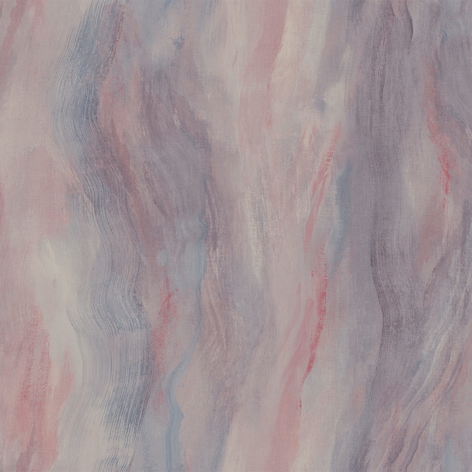 Seabrook Designs Smoke Texture Embossed Vinyl Bluestone &amp; Rosewood Wallpaper image 1 of 2