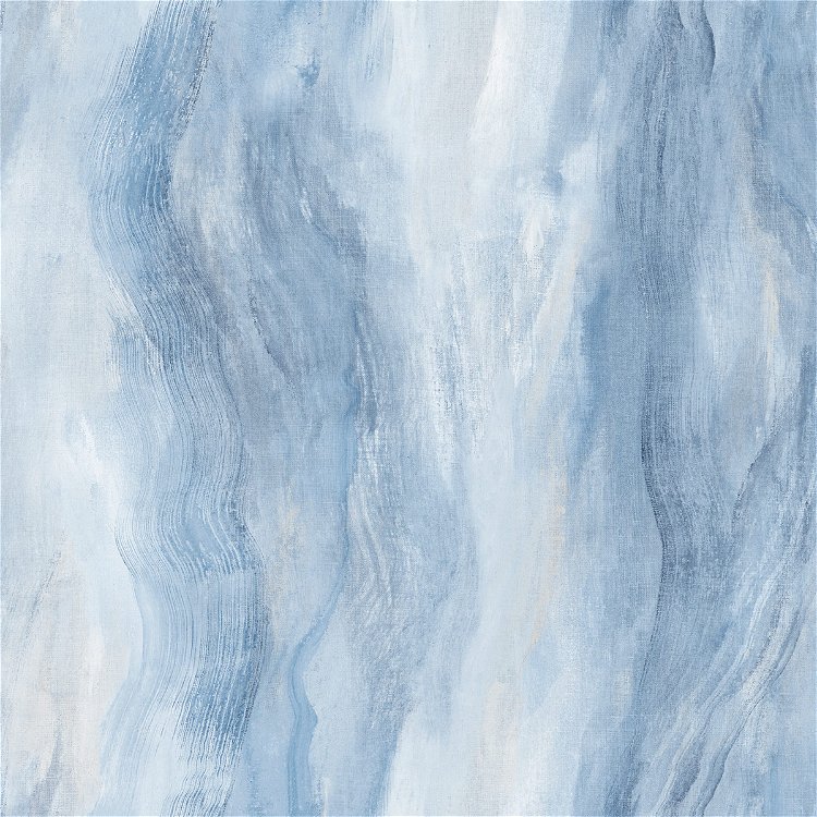 Seabrook Designs Smoke Texture Embossed Vinyl Blue Lake Wallpaper