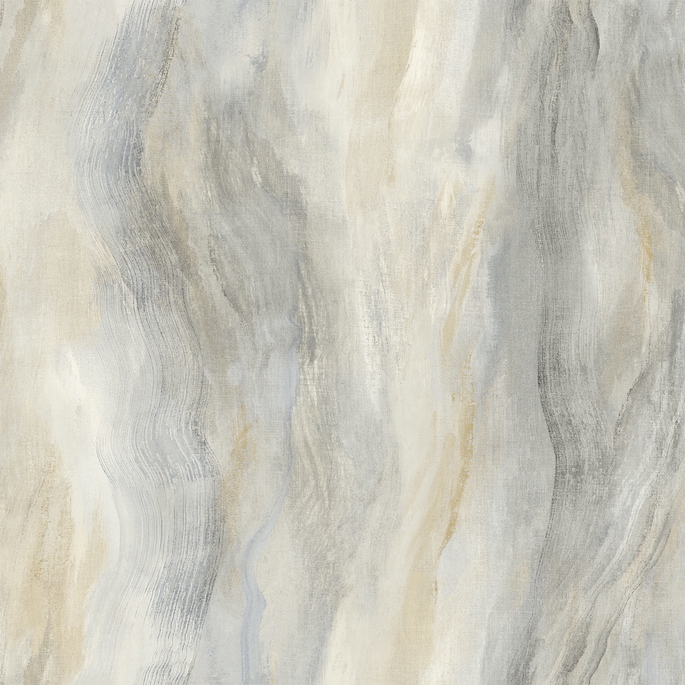 Seabrook Designs Smoke Texture Embossed Vinyl Morning Snowfall Wallpaper image 1 of 2