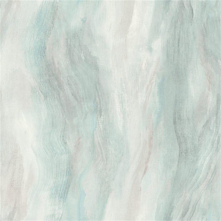 Seabrook Designs Smoke Texture Embossed Vinyl Polar Ice Wallpaper