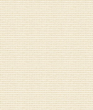 Seabrook Designs Faux Wool Weave Metallic Gold & Cream Wallpaper