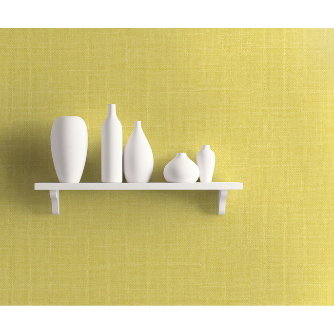Seabrook Designs Hopsack Embossed Vinyl Sunshine Wallpaper image 2 of 2