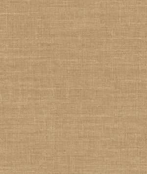 Seabrook Designs Hopsack Embossed Vinyl Honey Brown Wallpaper