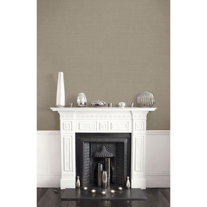 Seabrook Designs Hopsack Embossed Vinyl Thunderstorm Wallpaper image 2 of 2