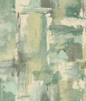 Seabrook Designs Dry Brush Faux Everglades & Moss Green Wallpaper