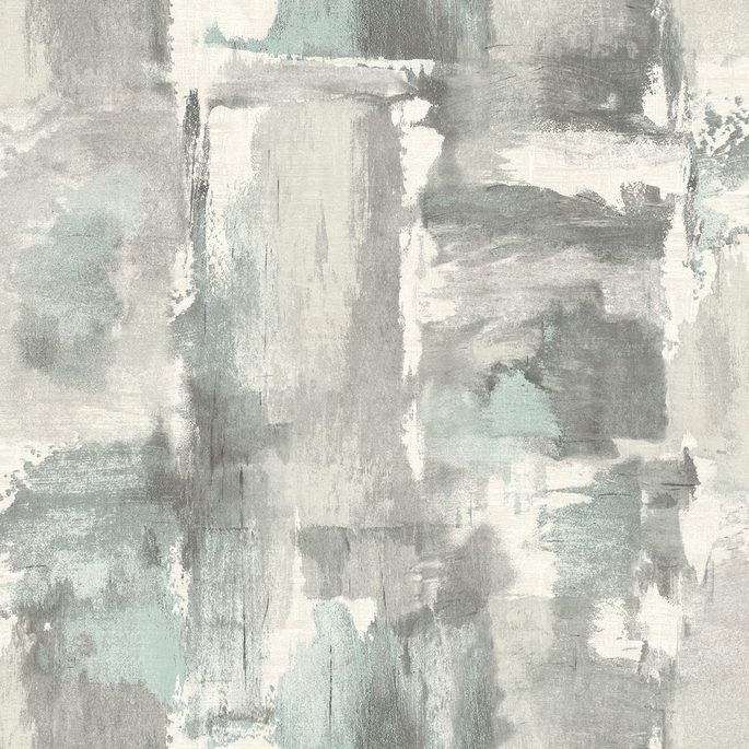 Seabrook Designs Dry Brush Faux Snowy Mountain Wallpaper image 1 of 2
