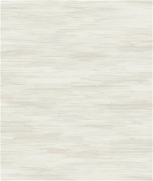 Seabrook Designs Stria Wash Ivory Wallpaper