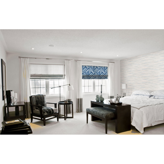 Seabrook Designs Stria Wash Blue Mist Wallpaper image 3 of 3
