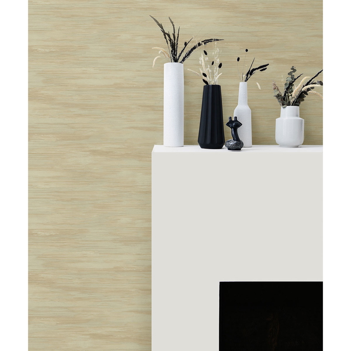 Seabrook Designs Stria Wash Burlywood Wallpaper image 2 of 2
