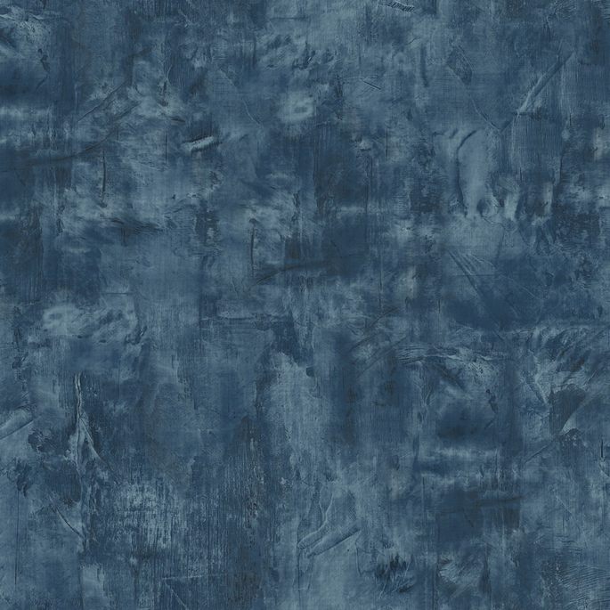 Seabrook Designs Rustic Stucco Faux Denim Blue Wallpaper image 1 of 2