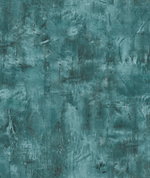 Seabrook Designs Rustic Stucco Faux Emerald Wallpaper