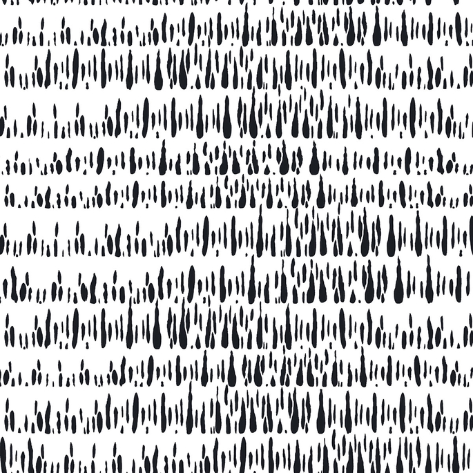 Seabrook Designs Brush Marks Black &amp; White Wallpaper image 1 of 2