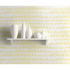 Seabrook Designs Brush Marks Buttercup & White Wallpaper - Image 2