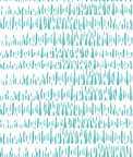 Seabrook Designs Brush Marks Teal & White Wallpaper