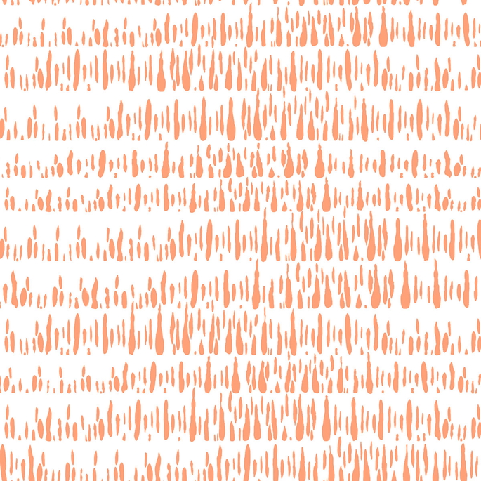Seabrook Designs Brush Marks Orangesicle Wallpaper image 1 of 2