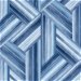 Seabrook Designs Geo Inlay Denim &amp; Sky Blue Fabric thumbnail image 1 of 2