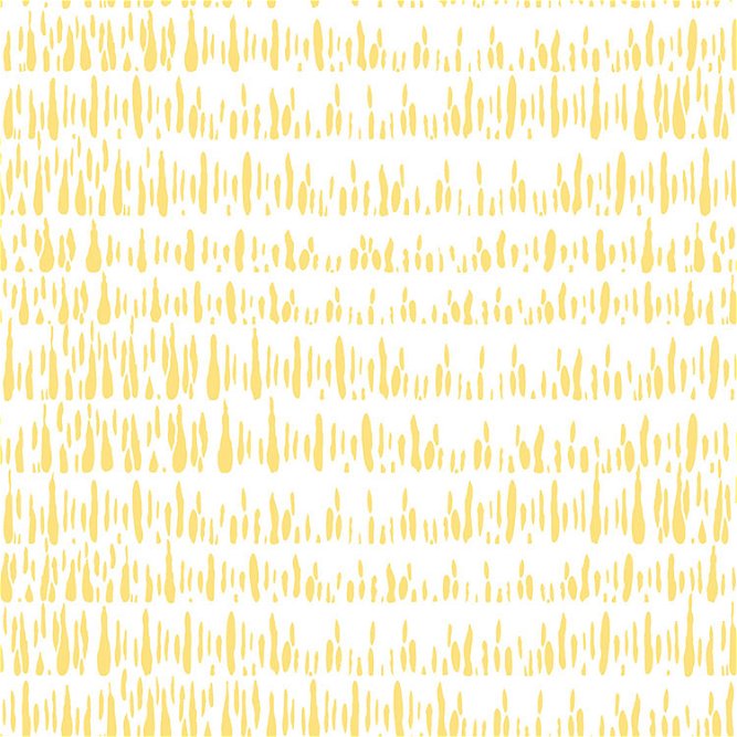 Seabrook Designs Brush Marks Buttercup &amp; White Fabric