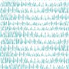 Seabrook Designs Brush Marks Teal & White Fabric - Image 1