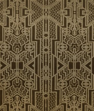 Ralph Lauren Brandt Geometric Bronze Wallpaper