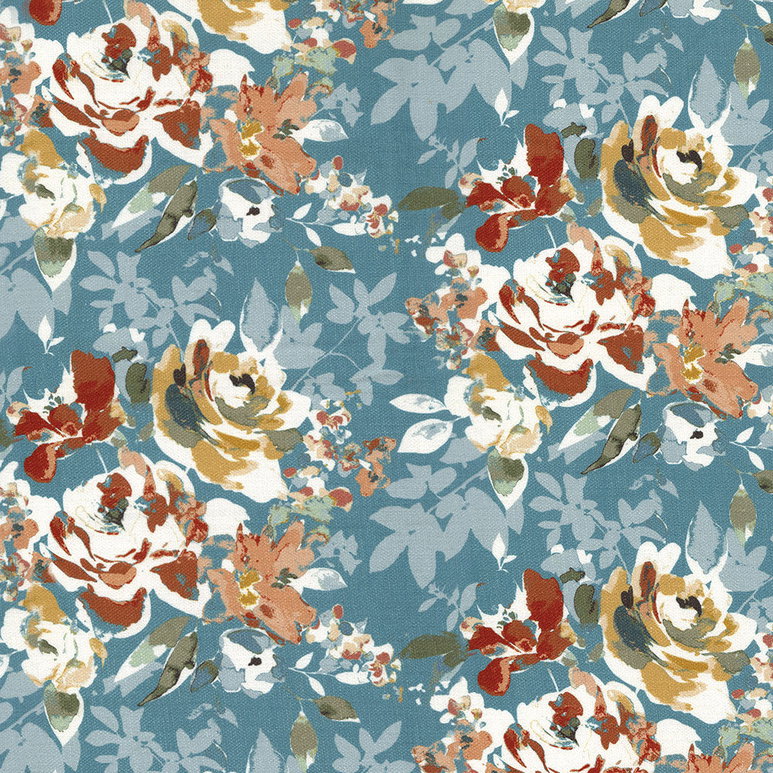 ABBEYSHEA Paris 32 Teal Mix Fabric