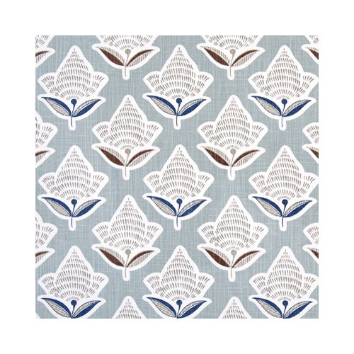 Premier Prints Makoto Regal Blue Slub Canvas Fabric
