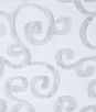 Eroica 110" Manhattan Sheer Silver Fabric