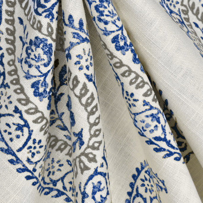 Kravet MADIRA.516 Madira Indigo Fabric image 3 of 3
