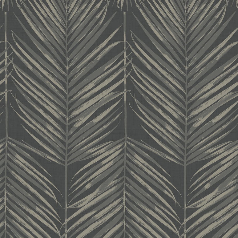 Seabrook Designs Paradise Black Sands Wallpaper