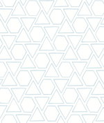 Seabrook Designs Sun Shapes Blue Oasis Wallpaper