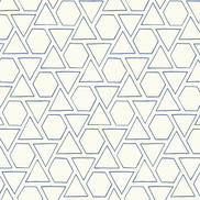 Seabrook Designs Sun Shapes Coastal Blue Wallpaper