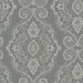 Seabrook Designs Nautical Damask Black Sands Wallpaper
