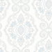 Seabrook Designs Nautical Damask Blue Oasis Wallpaper