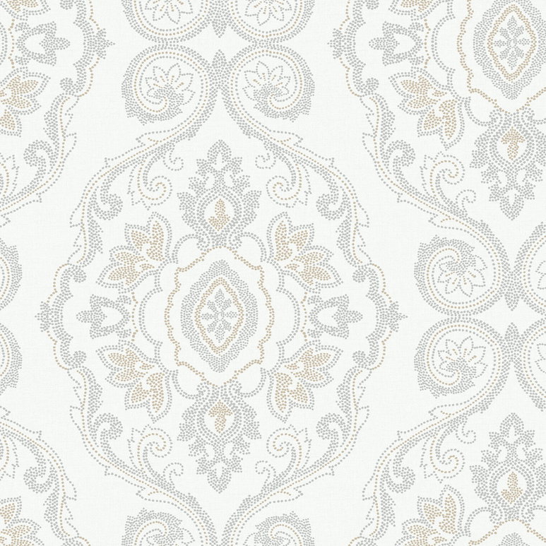 Seabrook Designs Nautical Damask Sand Dunes Wallpaper
