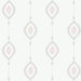 Seabrook Designs Sand Dollar Stripe Pink Sunset Wallpaper