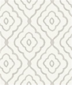 Seabrook Designs Seaside Ogee Daydream Gray Wallpaper