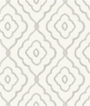 Seabrook Designs Seaside Ogee Daydream Gray Wallpaper