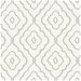 Seabrook Designs Seaside Ogee Daydream Gray Wallpaper thumbnail image 1 of 2