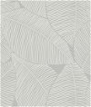 Seabrook Designs Summer Magnolia Daydream Gray Wallpaper