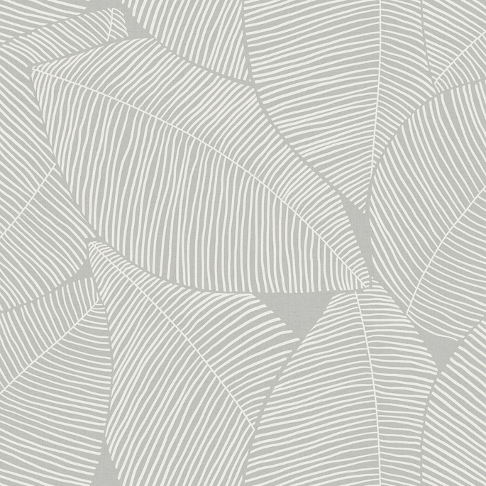 Seabrook Designs Summer Magnolia Daydream Gray Wallpaper image 1 of 2