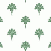 Seabrook Designs Summer Fan Greenery Wallpaper