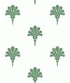 Seabrook Designs Summer Fan Greenery Wallpaper