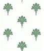 Seabrook Designs Summer Fan Greenery Wallpaper
