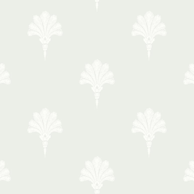 Seabrook Designs Summer Fan White Sands Wallpaper