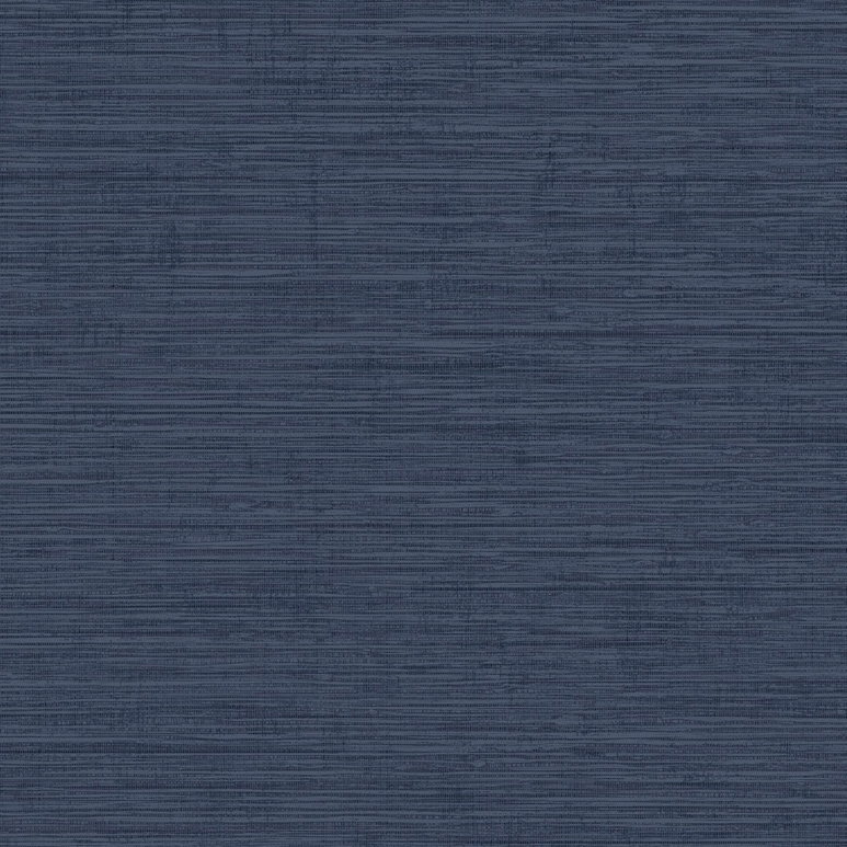Seabrook Designs Nautical Twine Stringcloth Coastal Blue Wallpaper