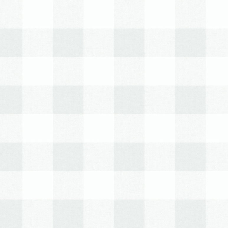 Seabrook Designs Picnic Plaid White Sands Wallpaper