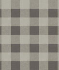 Seabrook Designs Picnic Plaid Black Sands Wallpaper