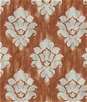 Seabrook Designs Corsica Rust & Light Gray Wallpaper