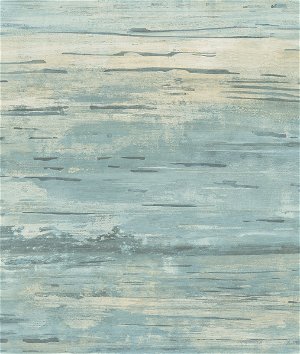 Seabrook Designs Cyprus Plank Powder Blue & Off-White Wallpaper