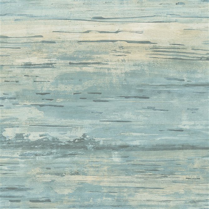 Seabrook Designs Cyprus Plank Powder Blue &amp; Off-White Wallpaper