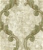 Seabrook Designs Sicily Mint & Light Taupe Wallpaper